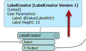 Viewing transformer version in Attached Annotation